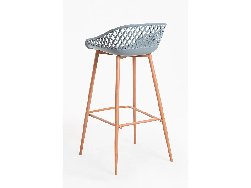 Taburetes Cocina - Taburete Riva - Gris claro