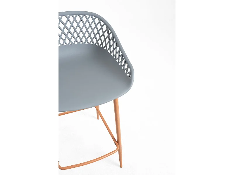 Taburetes Cocina - Taburete Riva - Gris claro