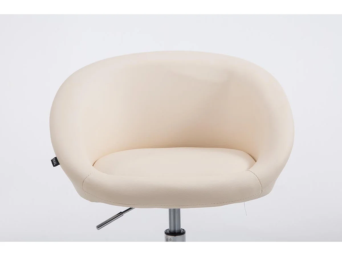 Lot de 2 tabourets crème 55 x 51 x 106 cm TDB10064