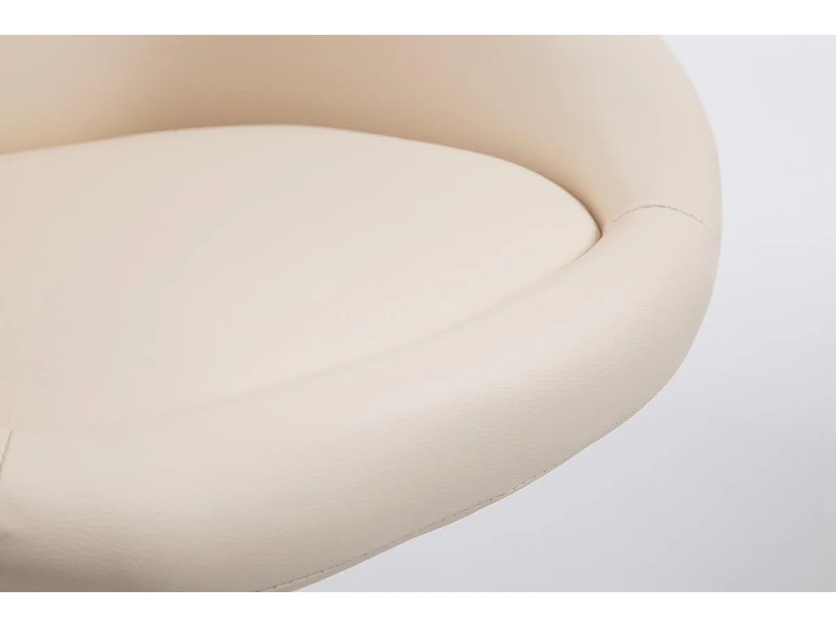 Lot de 2 tabourets crème 55 x 51 x 106 cm TDB10064