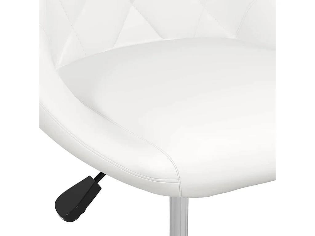 Tabouret de bar Blanc Similicuir