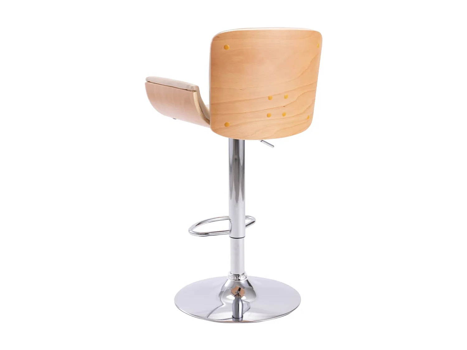 Sgabello da Bar Crema in Similpelle