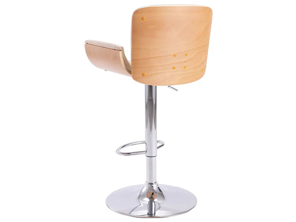 Sgabello da Bar Crema in Similpelle
