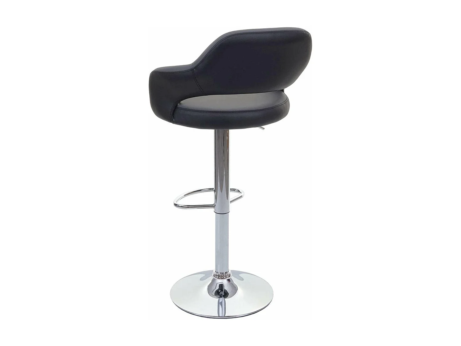 Lot de 2 tabourets grise 51 x 55 x 108 cm TDB04042