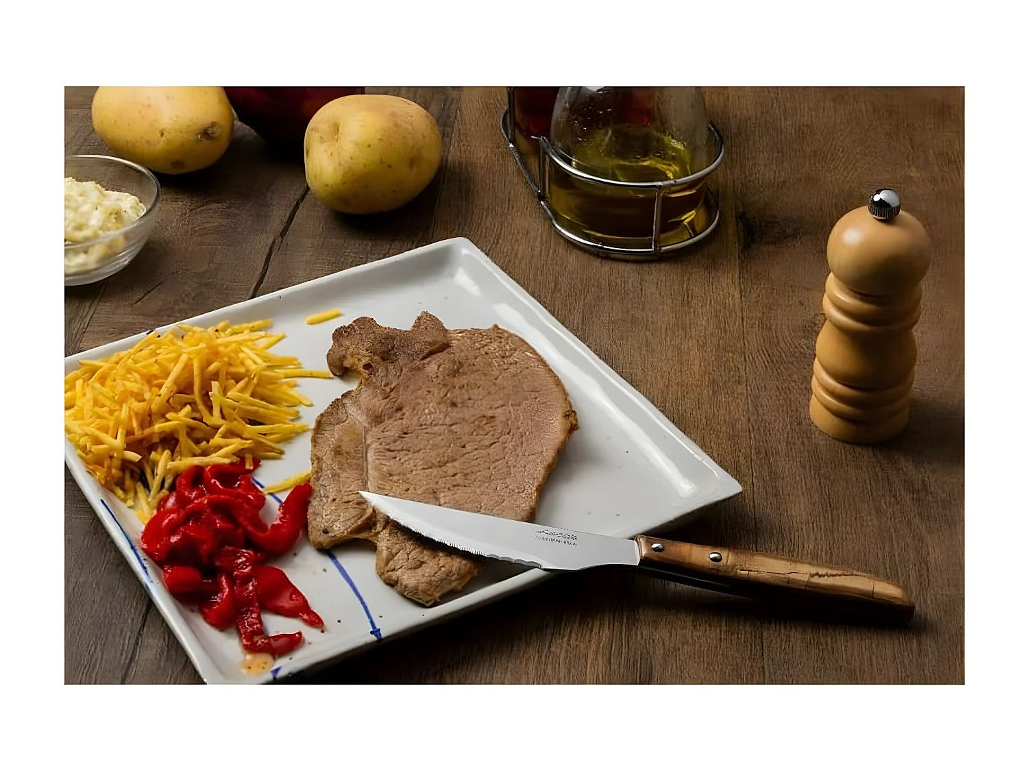 Arcos Toledo coffret 6 couteaux steak / pizza - 372300