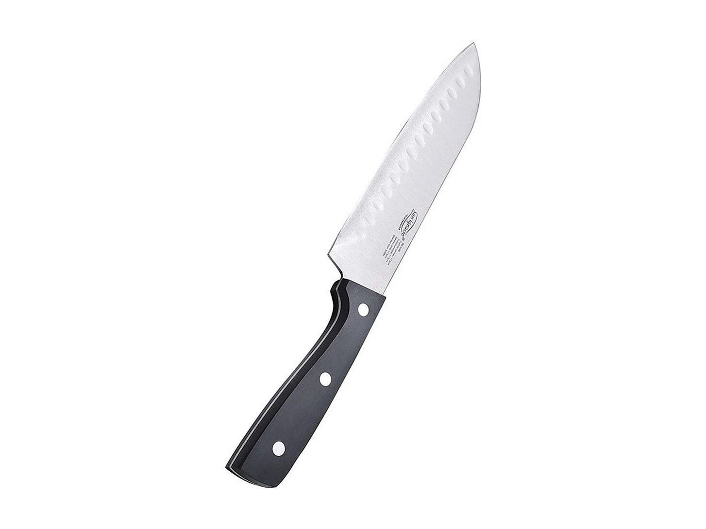 Cuchillo Santoku San Ignacio Expert Acero Inoxidable Satinado ABS (17,5 cm)