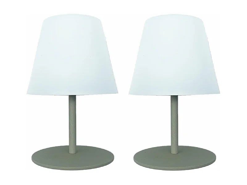 TISCHLAMPE 2er-set H16CM TWINS