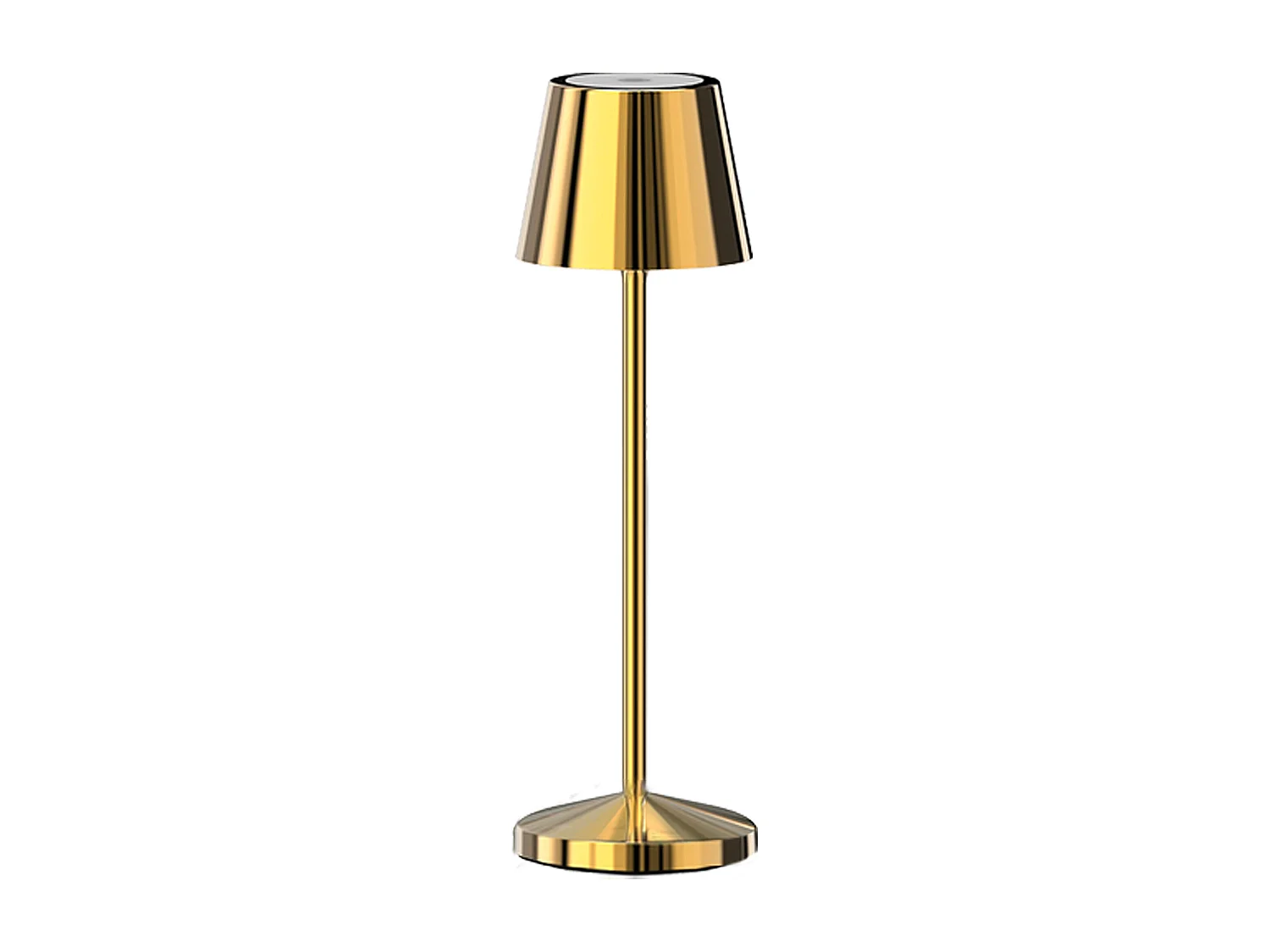 Lampe de table sans fil EMILY Or H25cm