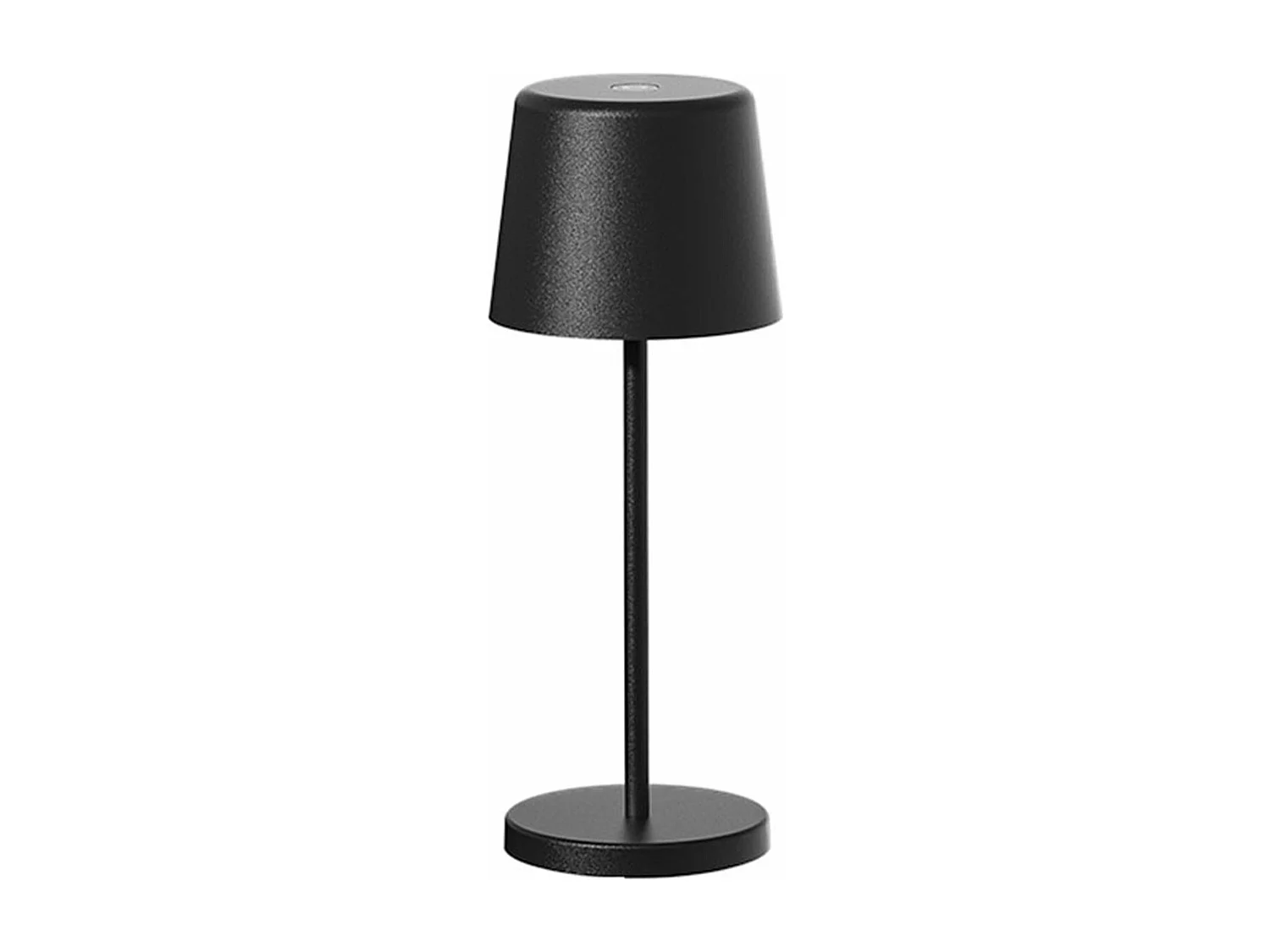 Mini lampe de table KELLY MINI Noir Aluminium H22cm