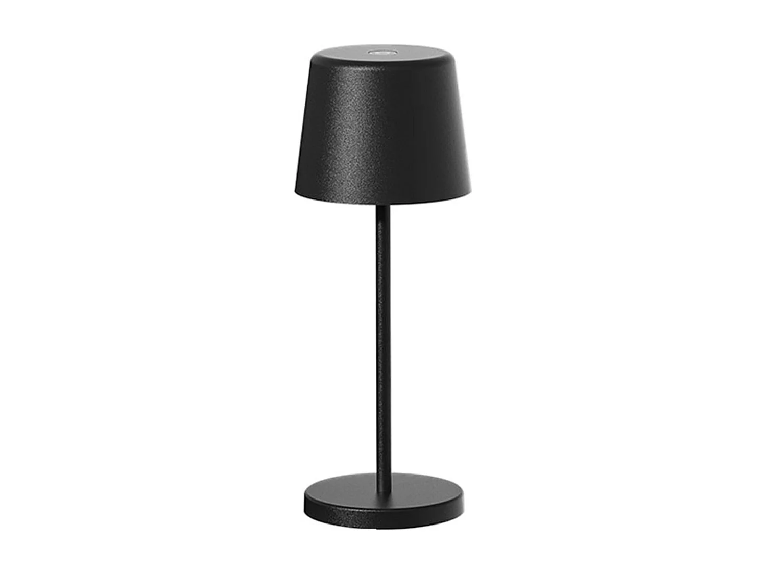 Lampe de table sans fil MINI KELLY Noir H22cm