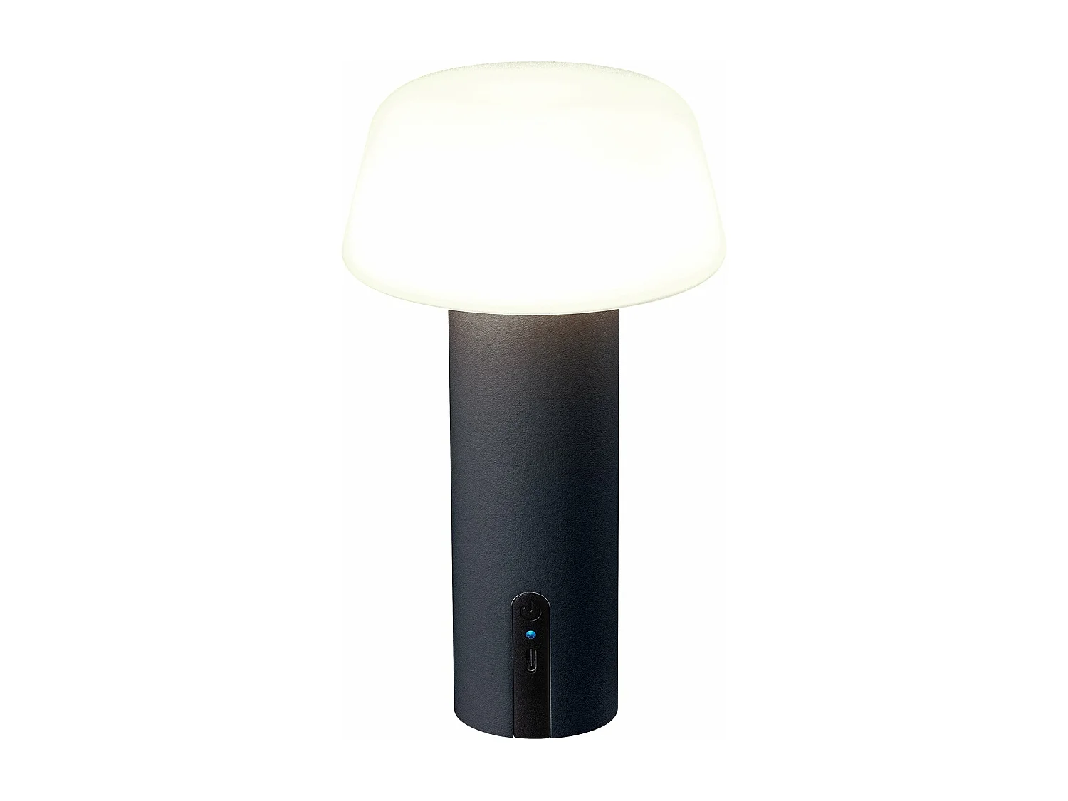 Lampe de table MALO Noir Aluminium H21 cm