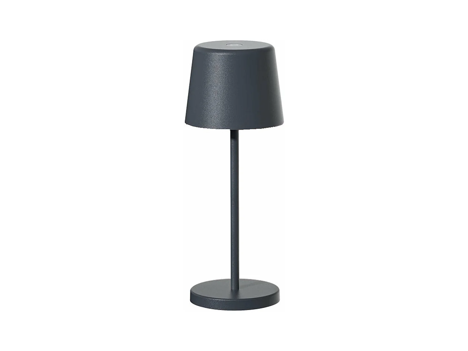 Mini lampe de table KELLY MINI Gris anthracite Aluminium H22cm