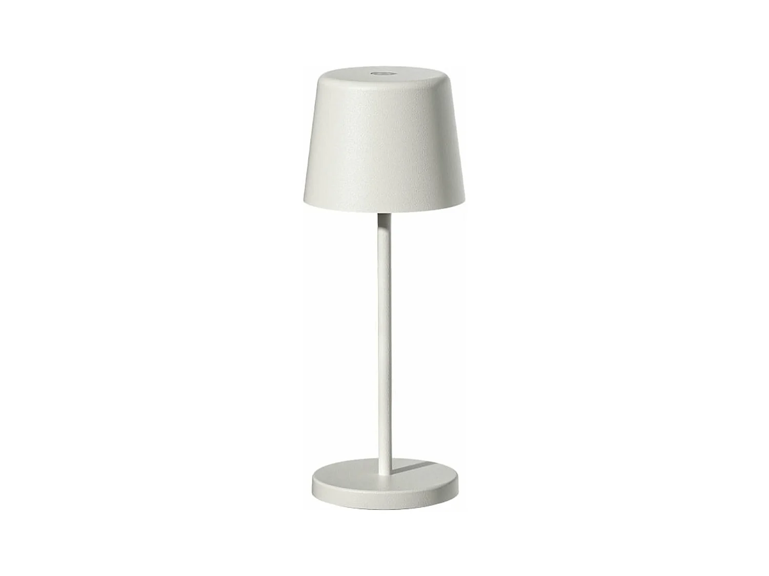 Mini lampe de table KELLY MINI Blanc Aluminium H22cm