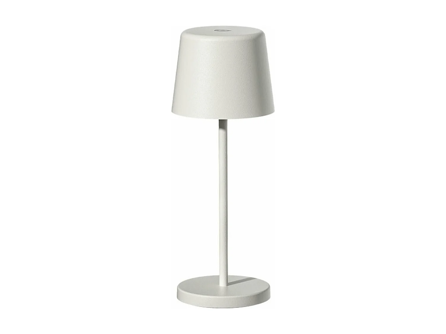 Mini lampe de table KELLY MINI Blanc Aluminium H22cm