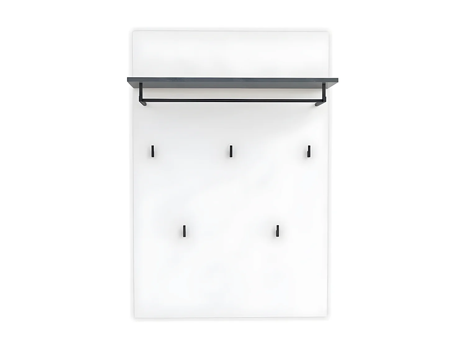 Muurhangers Bob - Wit - 80x26x115 cm - Epikasa