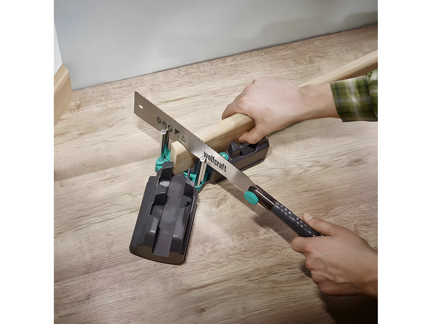 WOLFCRAFT - 1 sierra japonesa de doble dentado de 240 mm