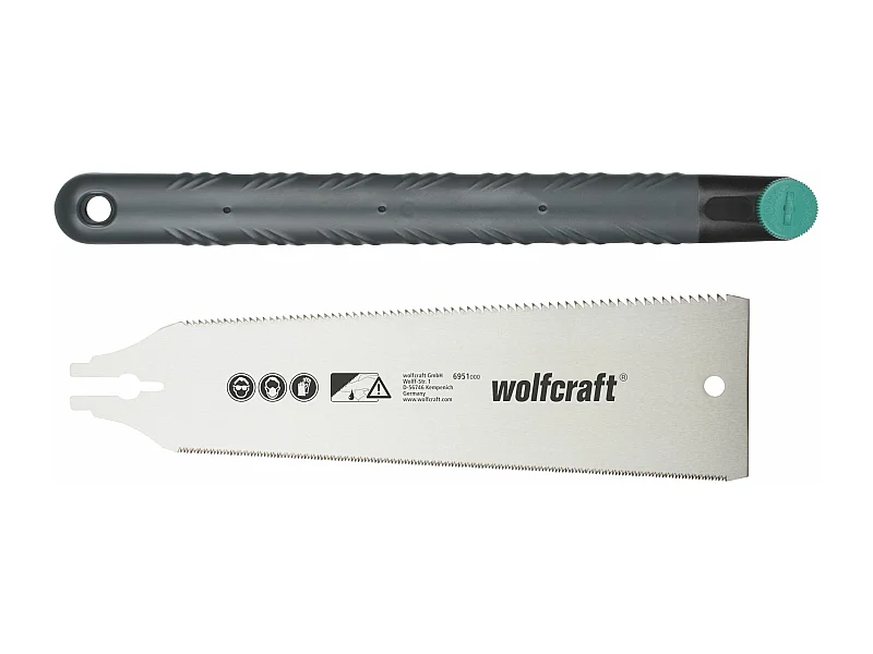 WOLFCRAFT - 1 sierra japonesa de doble dentado de 240 mm