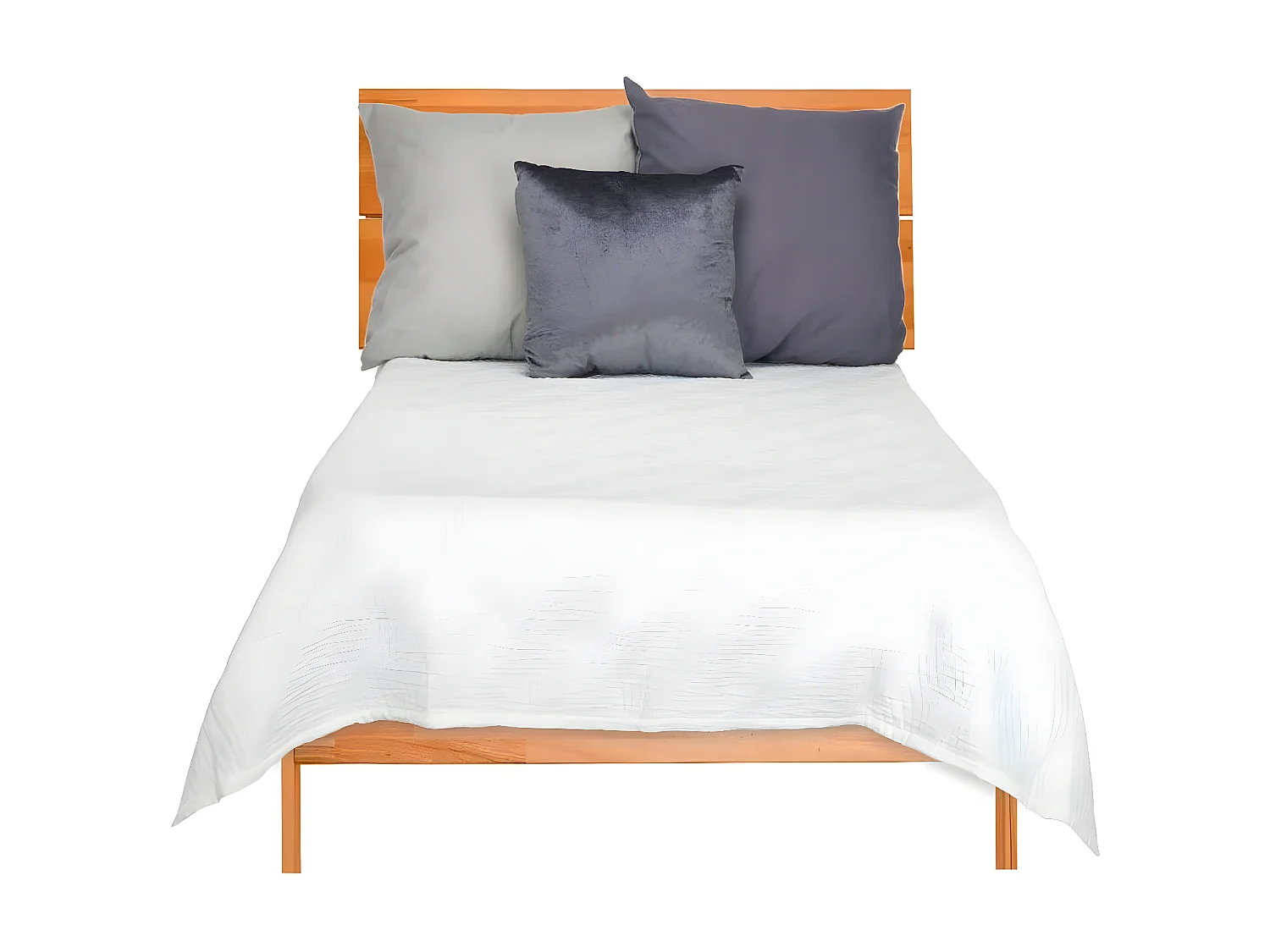 Couvre-lit Ondes Blanc (180 x 260 cm)