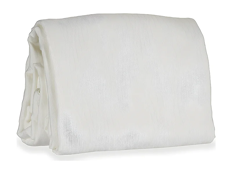 Couvre-lit Ondes Blanc (180 x 260 cm)