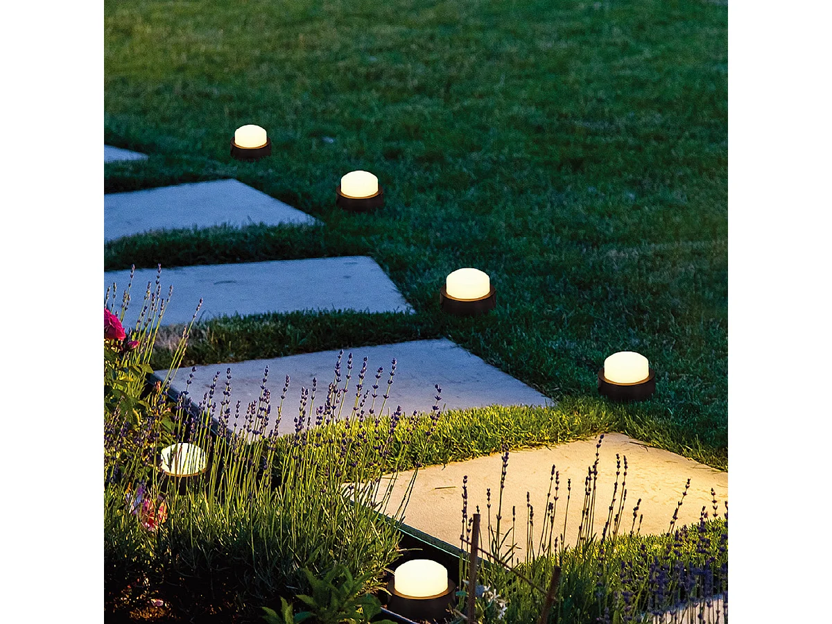 Verpakking van 10 mini-zonnespotjes 12M SOLIRAY