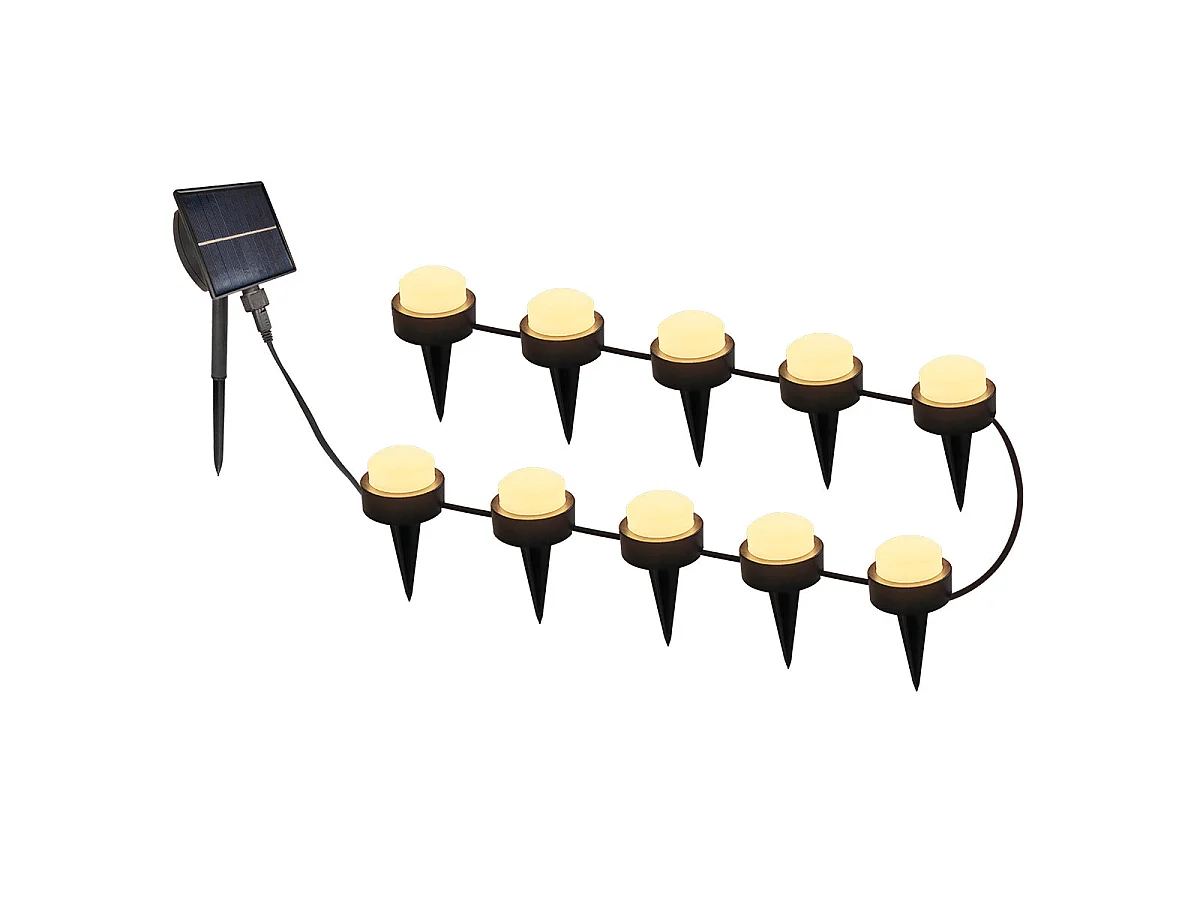 10 Balises solaires connectées à piquer SOLIRAY 12m