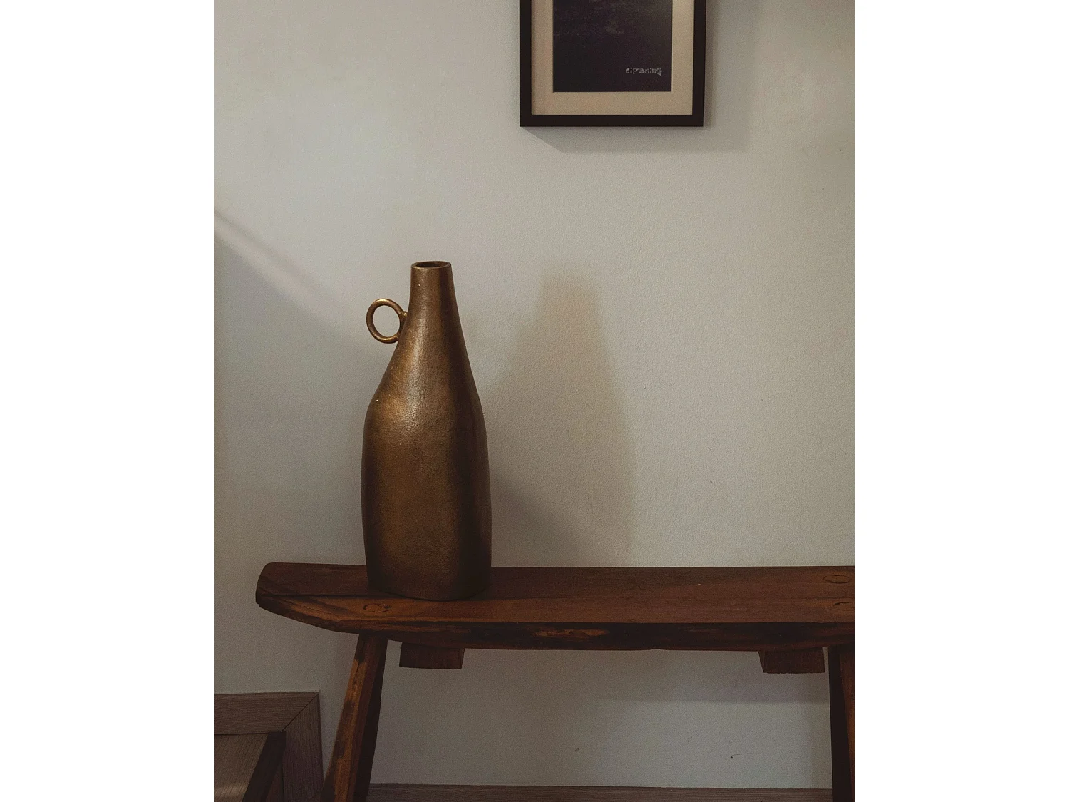 Vaso decorativo SAMBHAR Metallo 46 cm Ottone