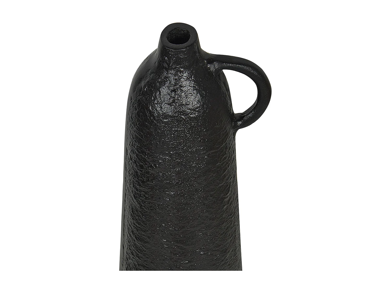 Jarrón decorativo MARKHA Metal 33 cm Negro