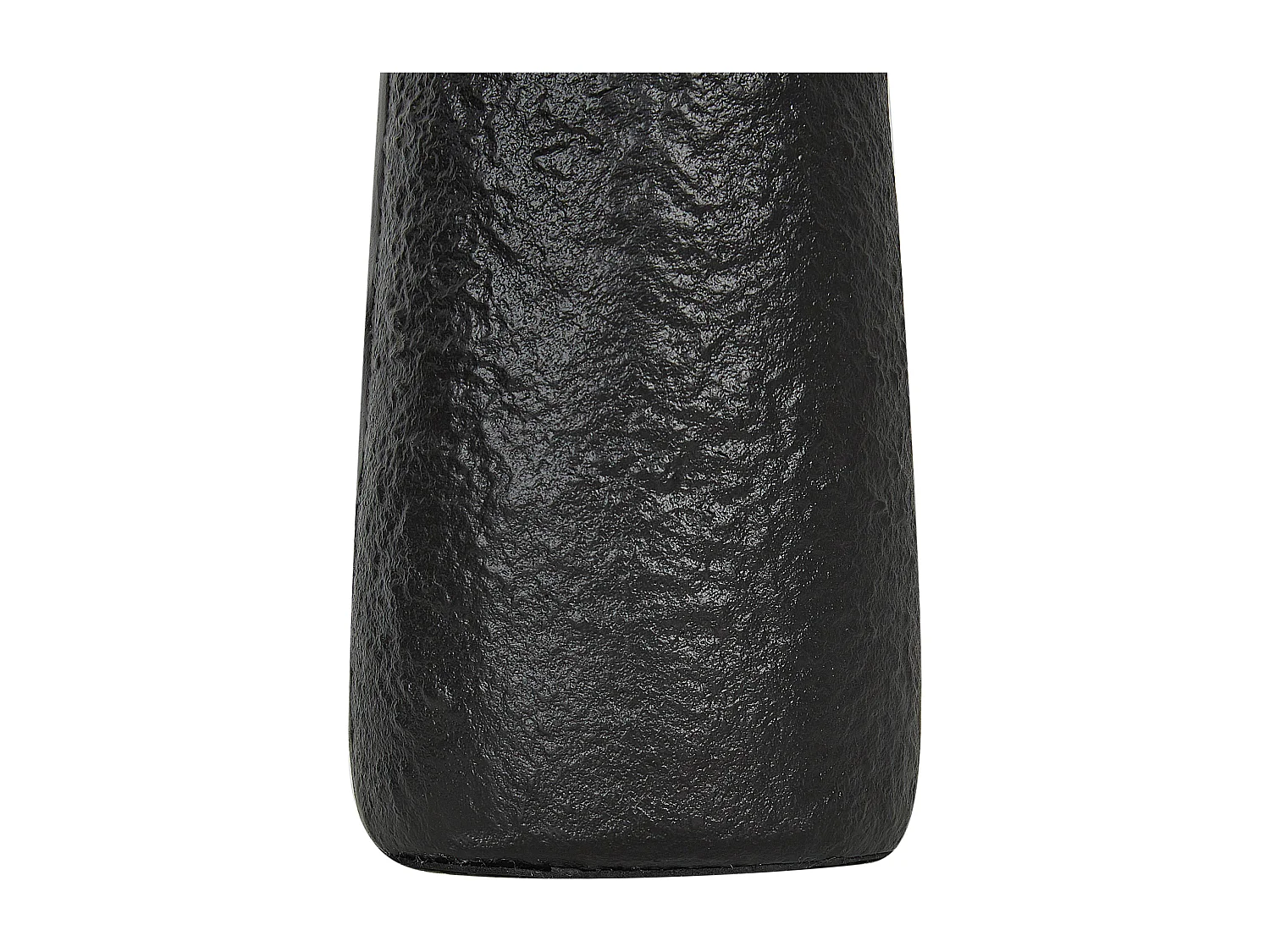 Jarrón decorativo MARKHA Metal 33 cm Negro