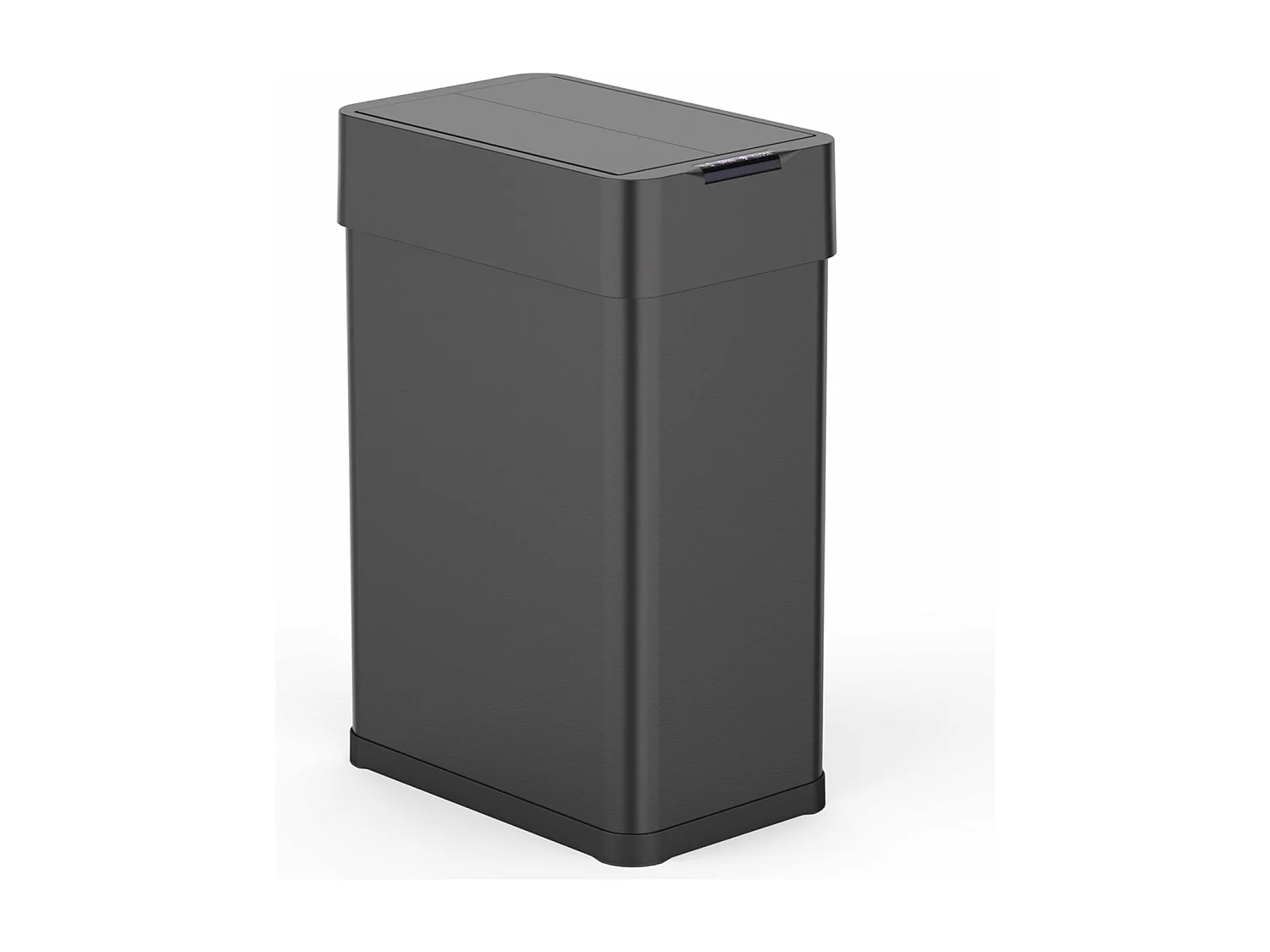 Poubelle de cuisine automatique SILVERLAKE Noir Acier inoxydable 60L