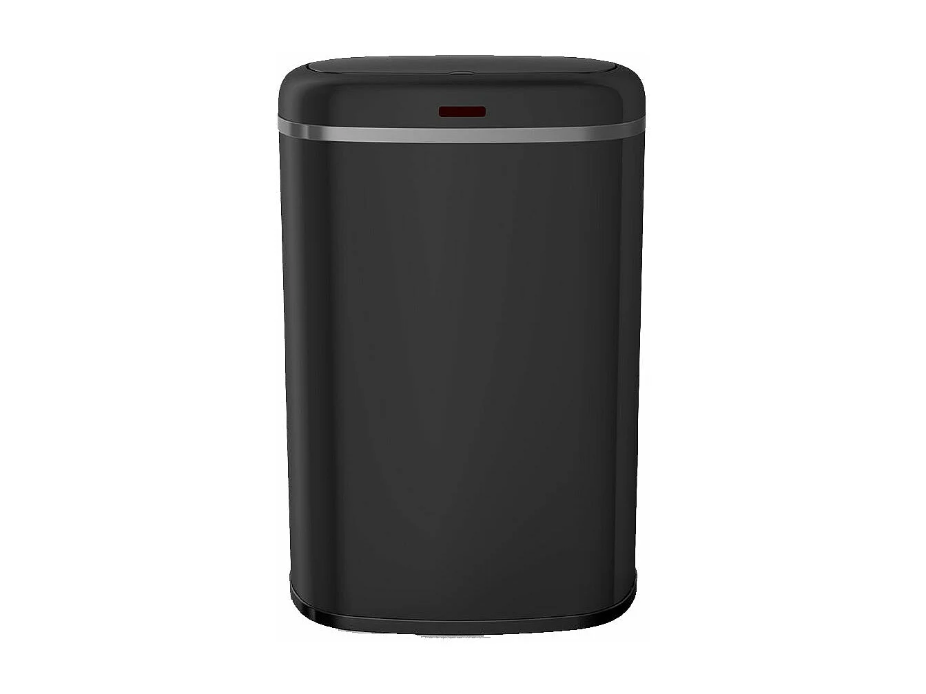 Poubelle de cuisine automatique LOGAN Noir Acier inoxydable 58L