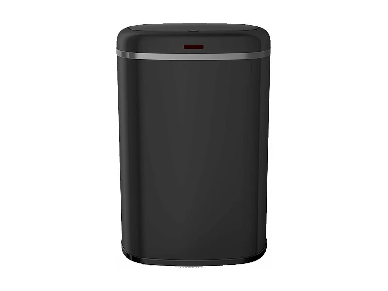 Poubelle de cuisine automatique LOGAN Noir Acier inoxydable 58L