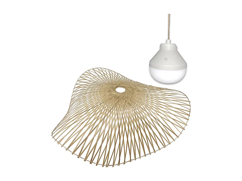 Luz pendente nômade ao ar livre D50CM LAIA