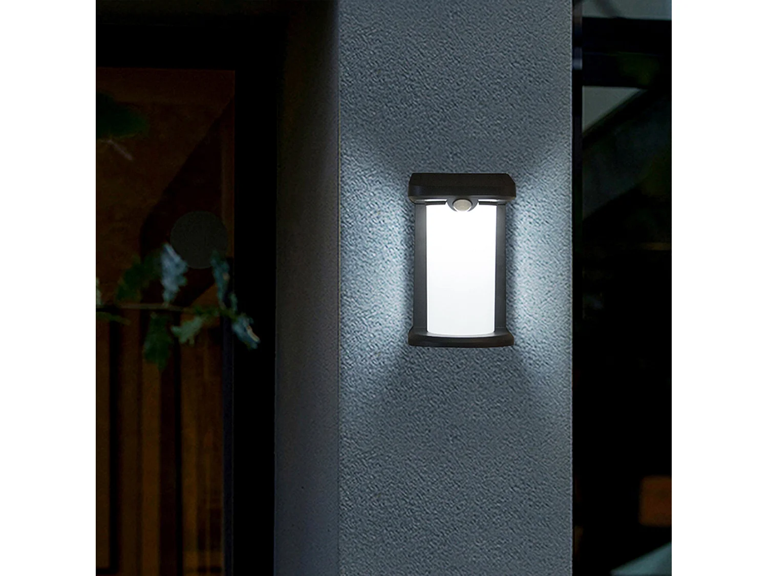 Conjunto de 2 projectores solares H18cm LUSTY