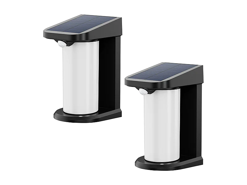 Set van 2 zonneschijnwerpers H18cm LUSTY