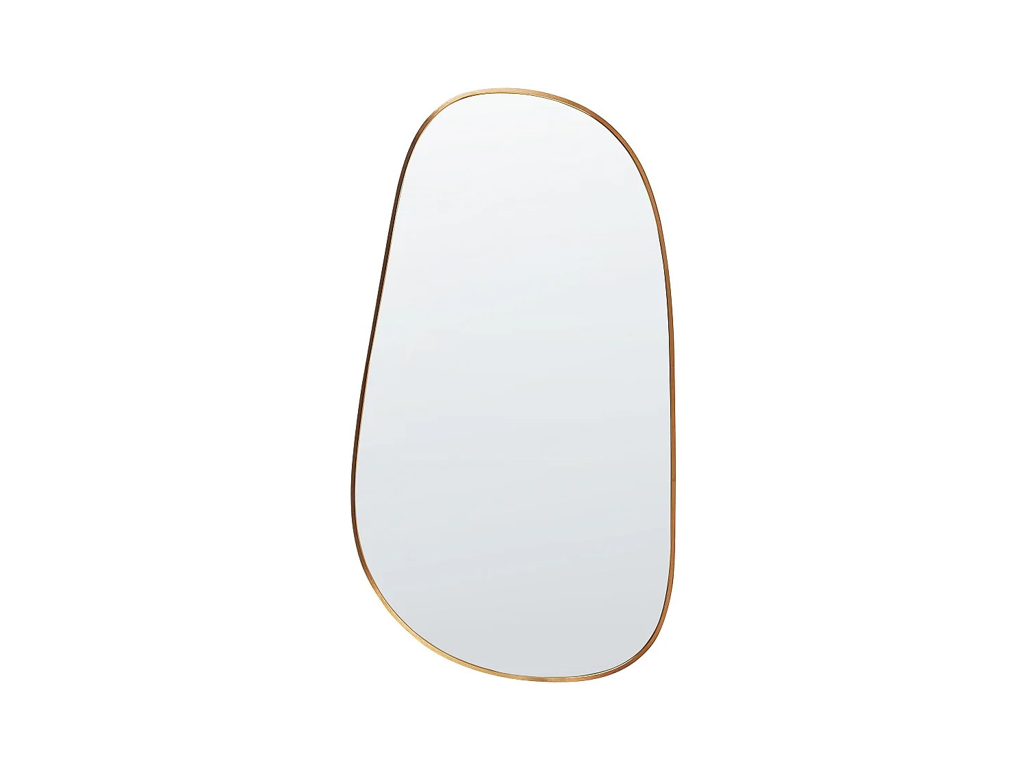 Miroir VERNAIS 57 cm 110 cm Métal Doré