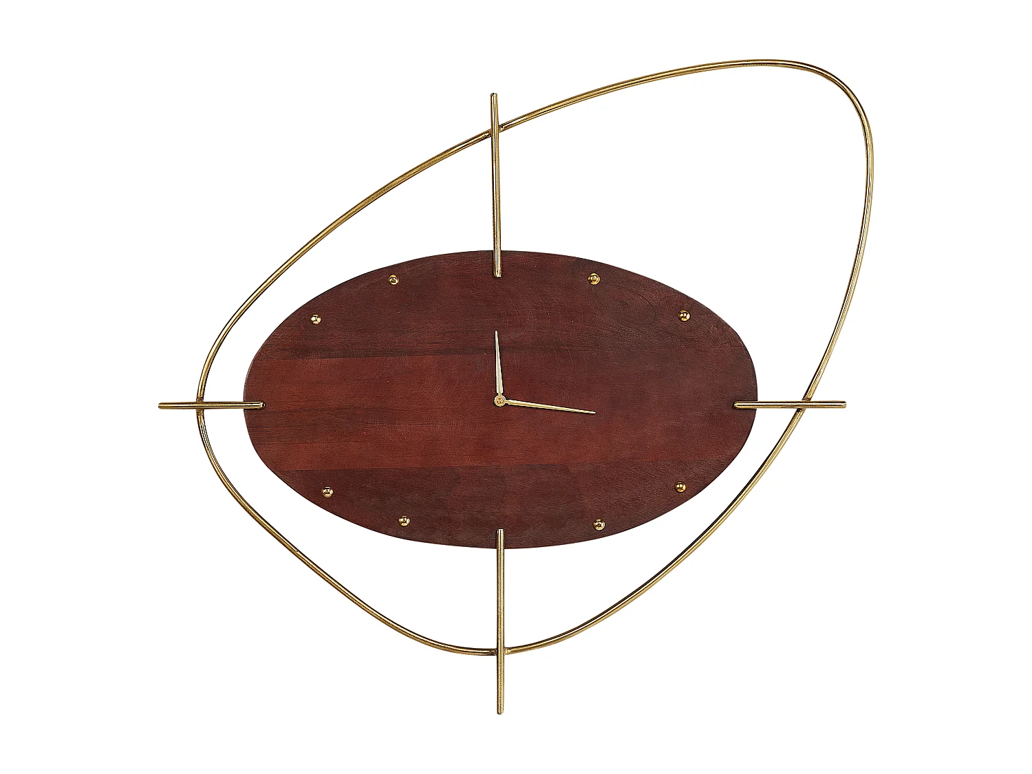 Horloge murale RAPTI 74 cm Bois Marron foncé