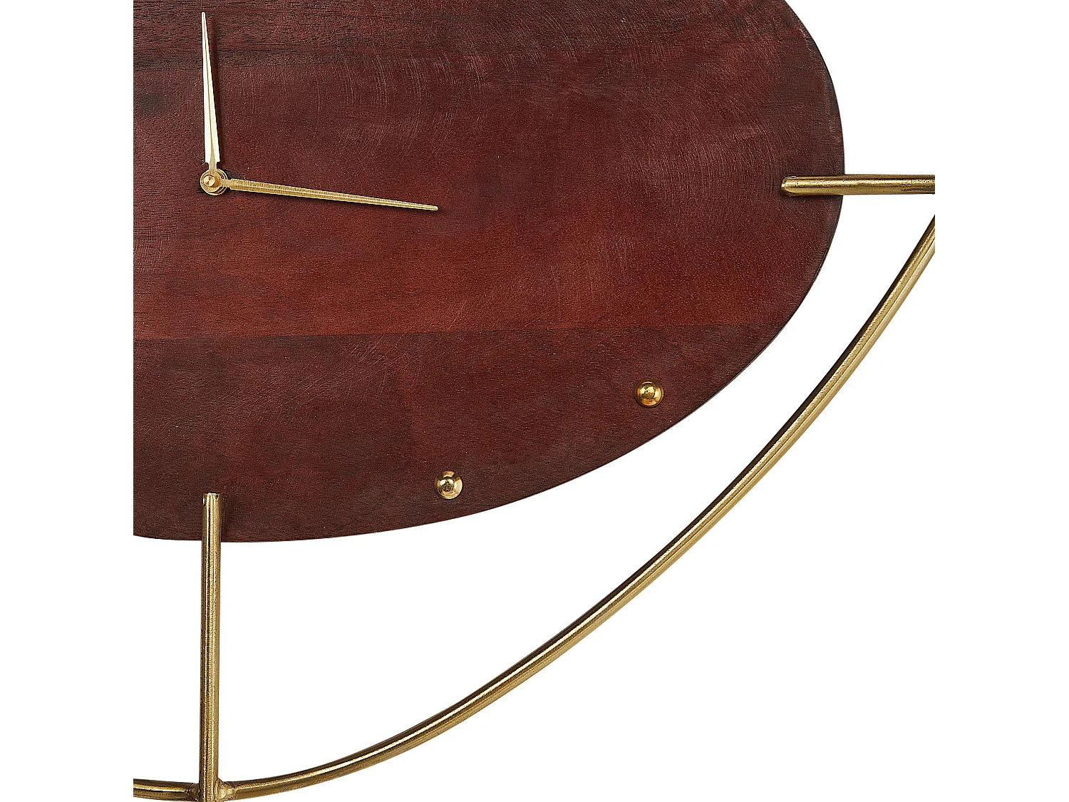 Horloge murale RAPTI 74 cm Bois Marron foncé