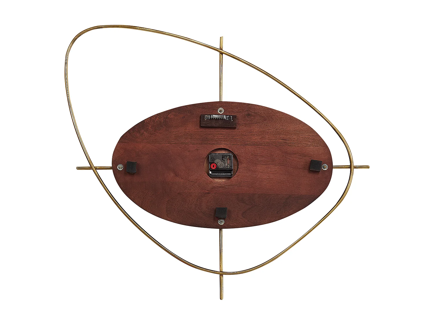 Horloge murale RAPTI 74 cm Bois Marron foncé