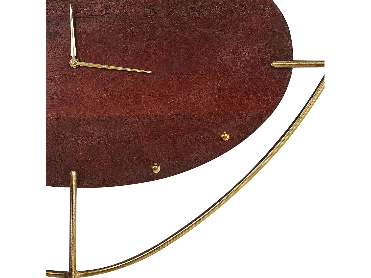 Horloge murale RAPTI 74 cm Bois Marron foncé