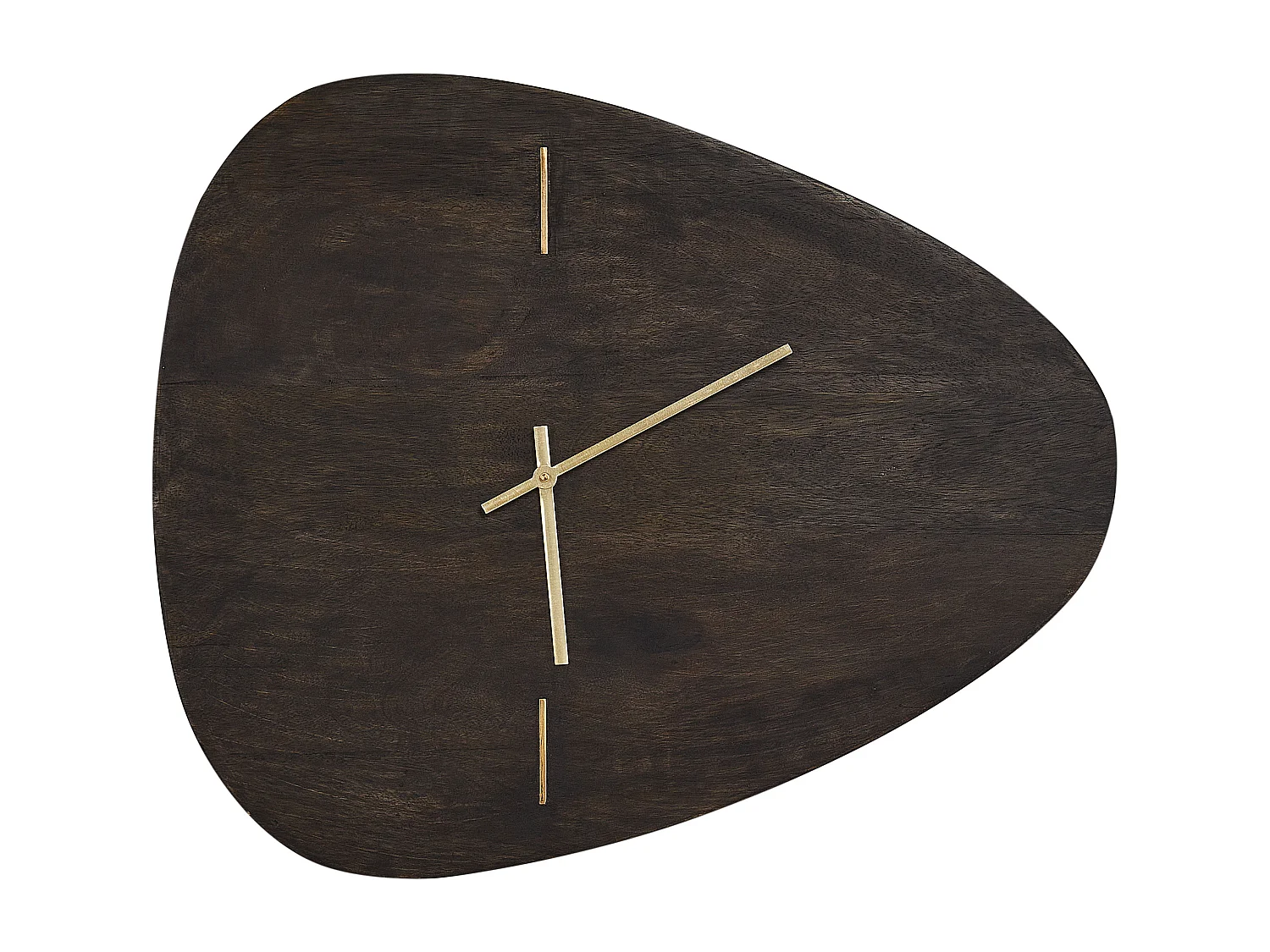 Wanduhr LOKTAK 56 cm Holz Schwarz