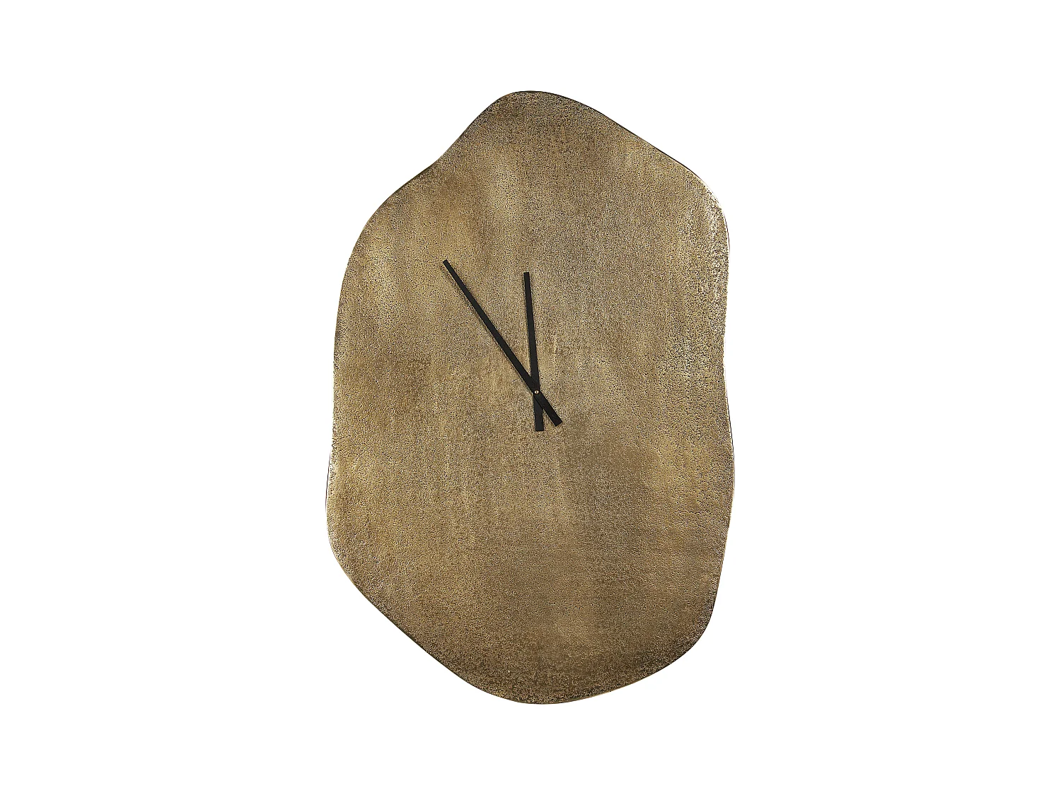 Wandklok GANGES 50 cm Metaal Messing