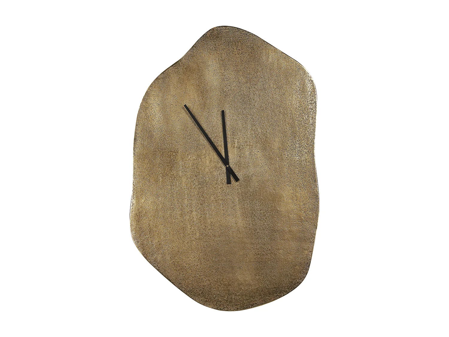 Horloge murale GANGES 50 cm Métal Laiton