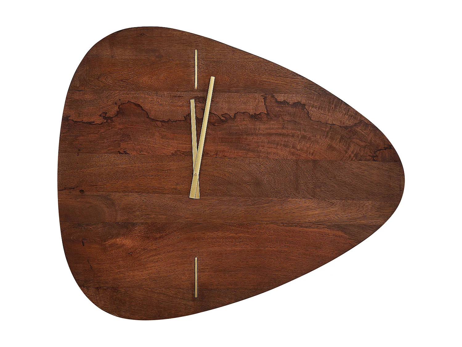 Horloge murale LOKTAK 71 cm Bois de manguier Marron foncé