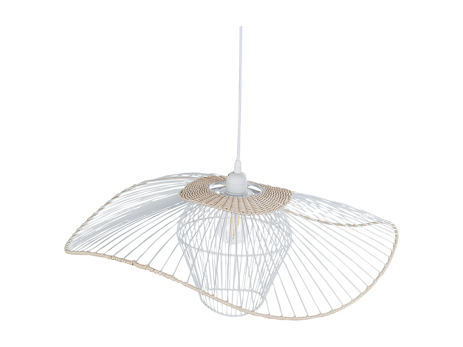 Hanglamp LUNGA Metaal Wit