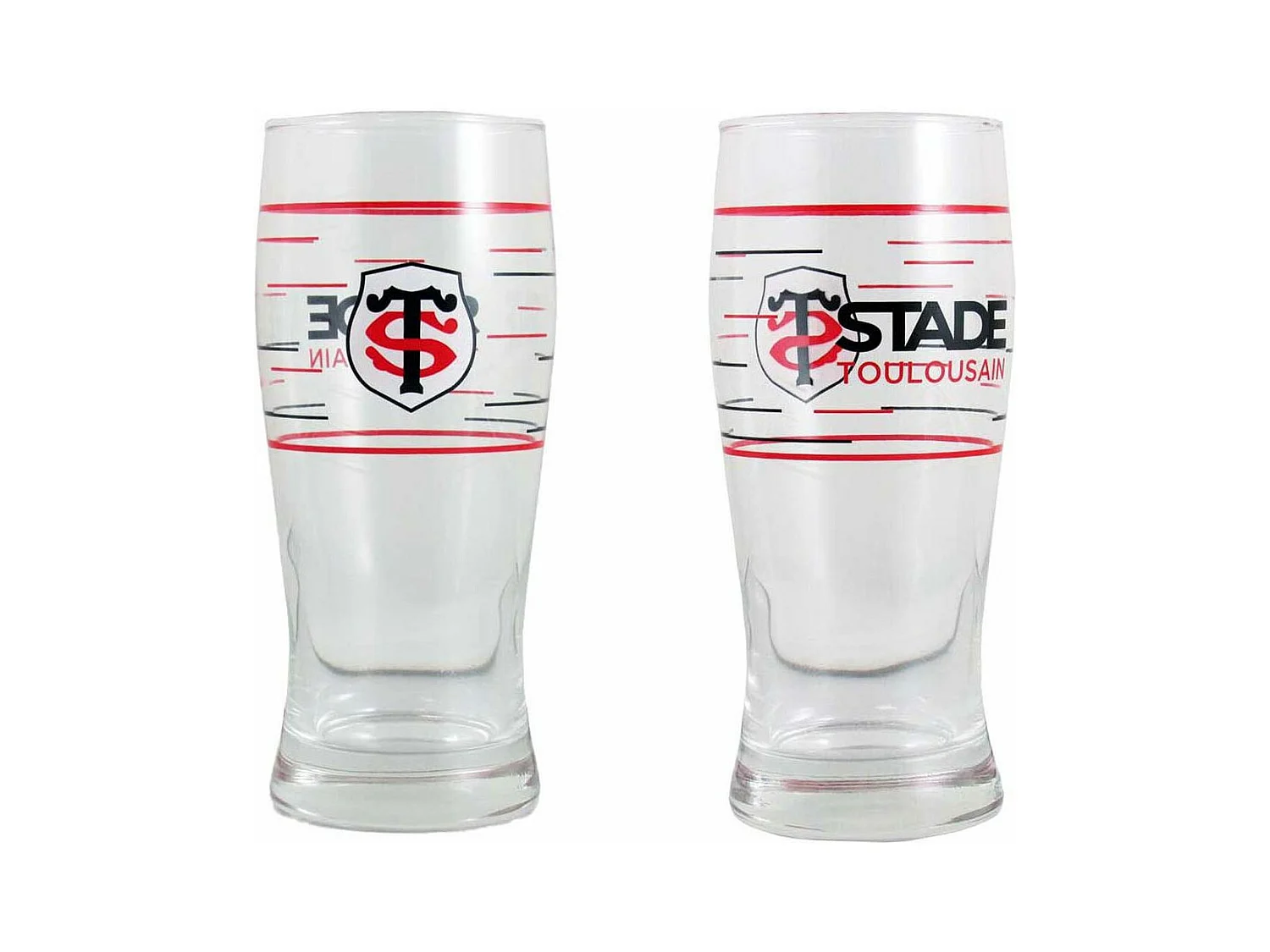 Coffret de 2 verres à Bière Stade Toulousain