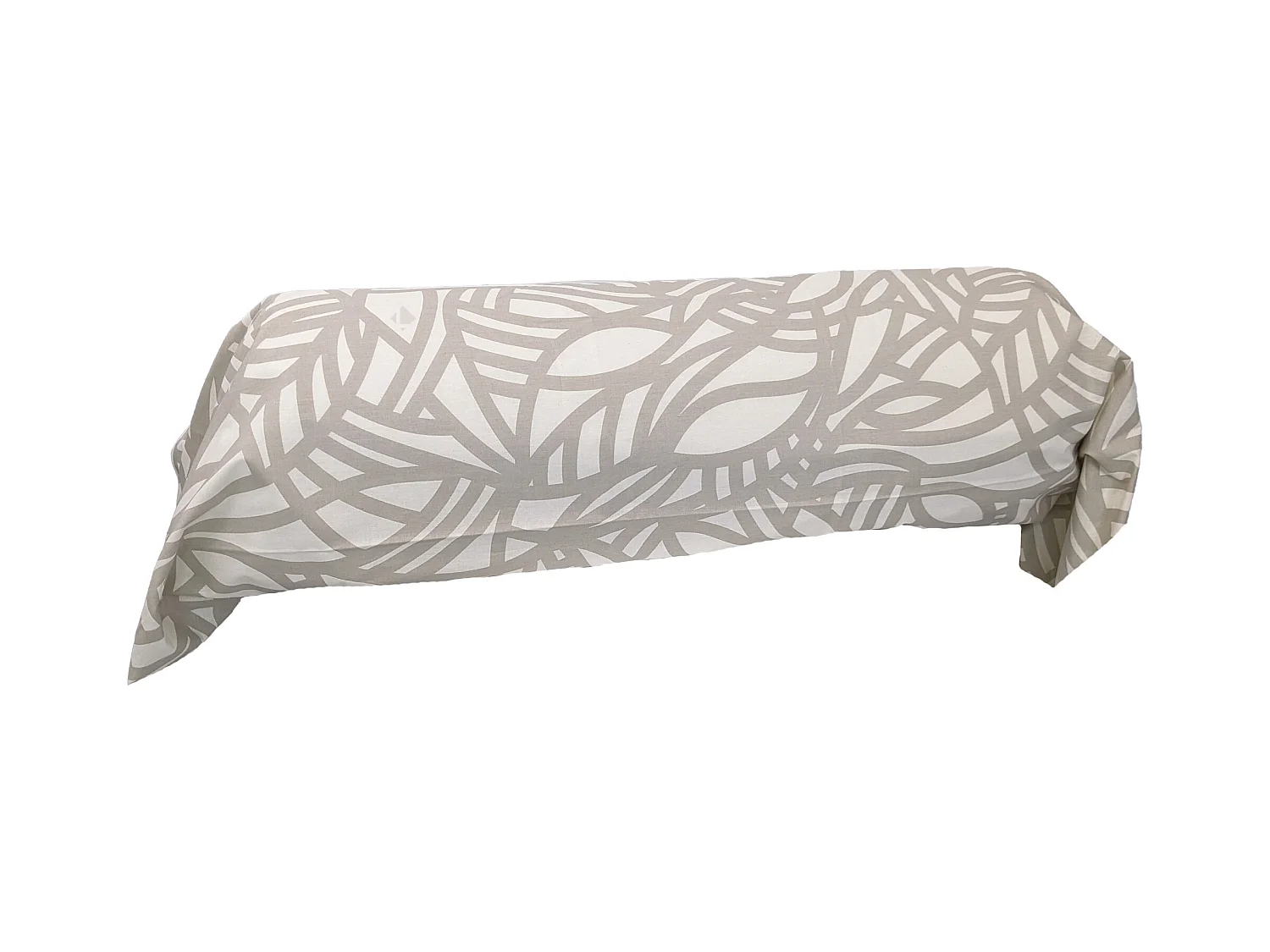 Taie de traversin 140x43 cm coton lavé SERENA Beige écru