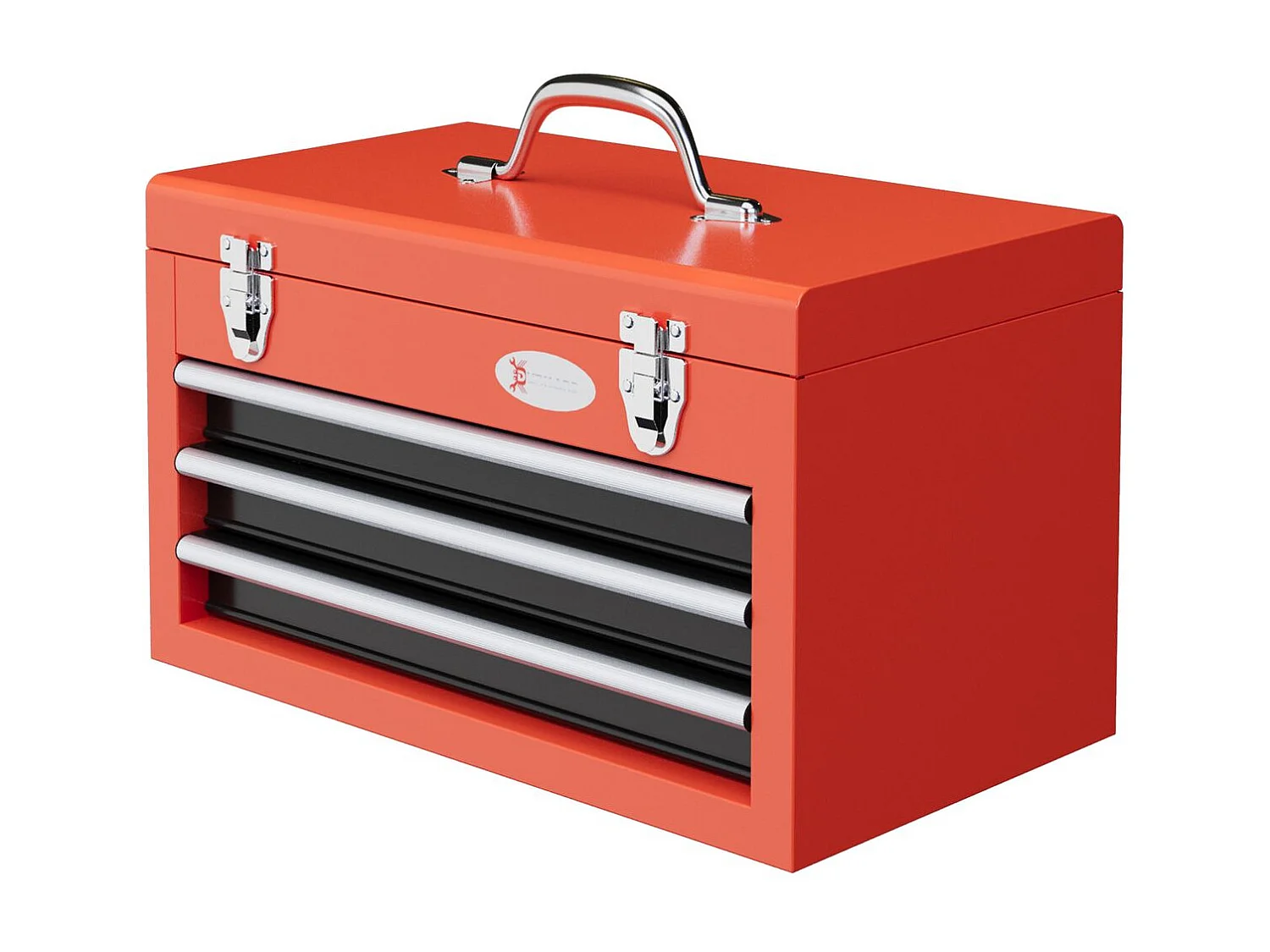 Caja para herramientas rojo 45x24x27 cm DURHAND