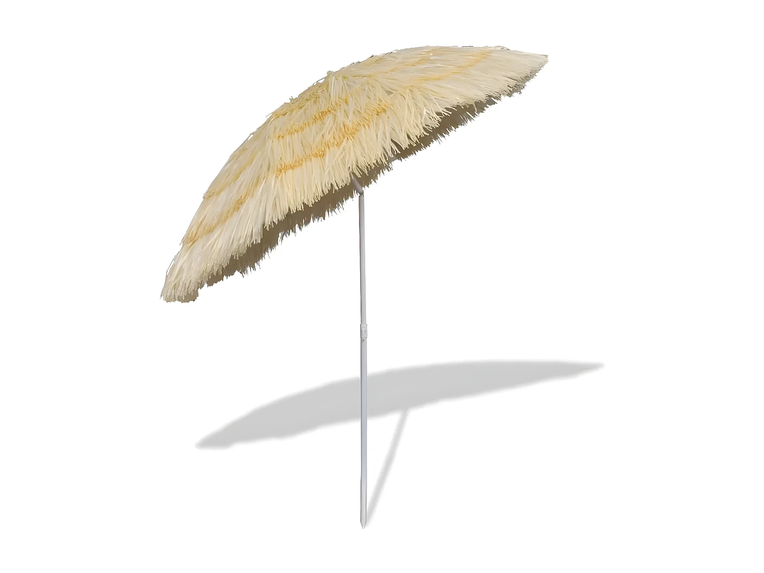 Parasol de plage inclinable style Hawaii
