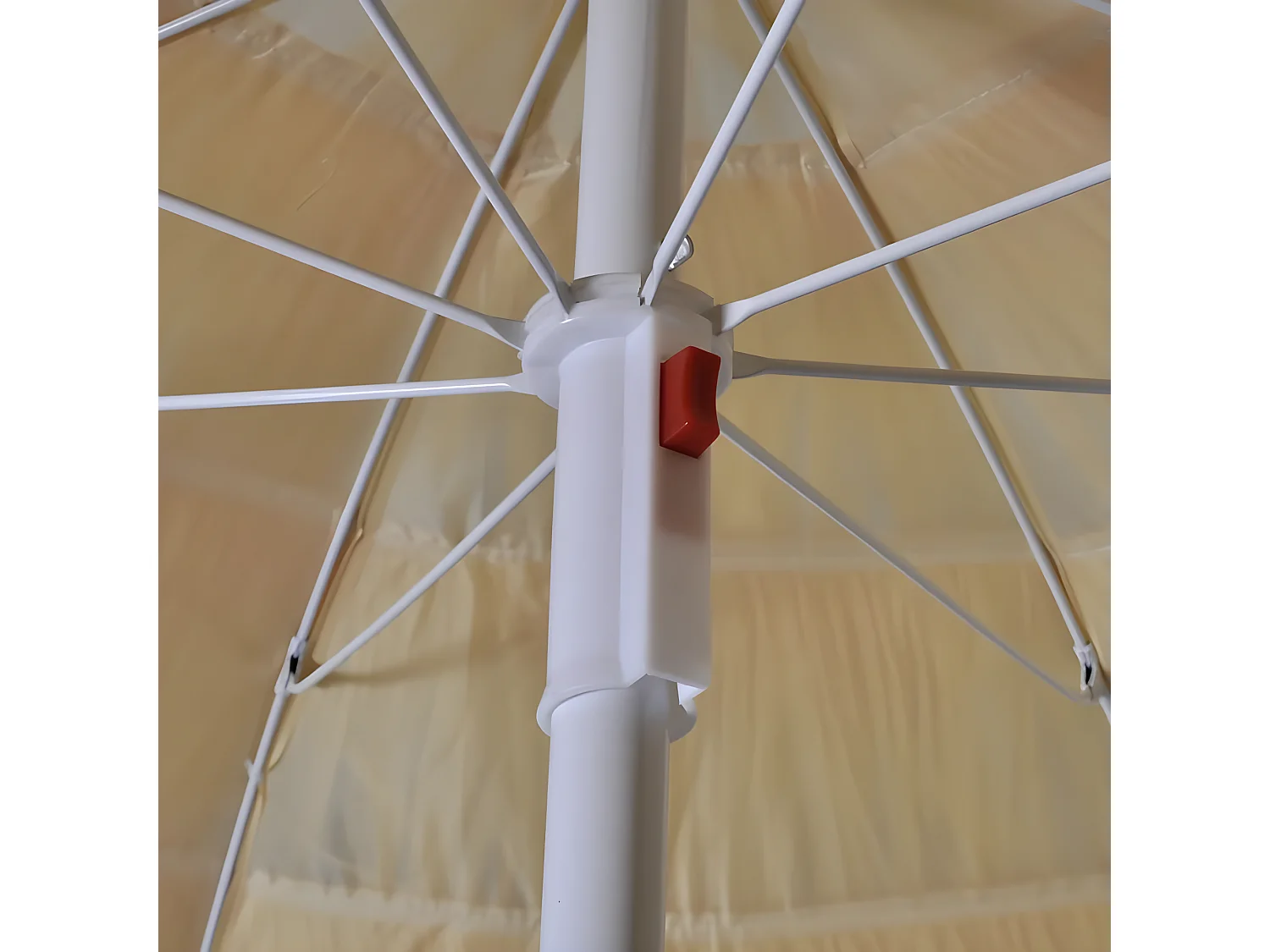 Parasol de plage inclinable style Hawaii