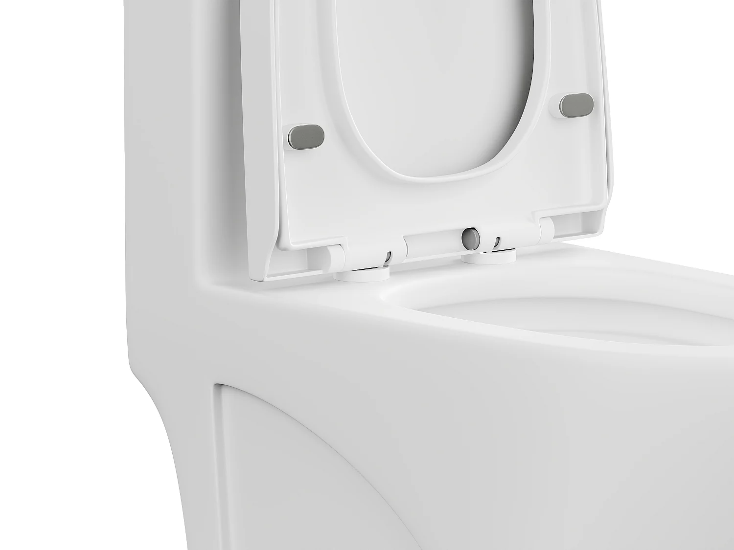 WC da appoggio Drenaggio orizzontale Ceramica Bianco opaco - NAGILAM